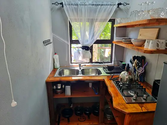 Kitchen in Unit 4